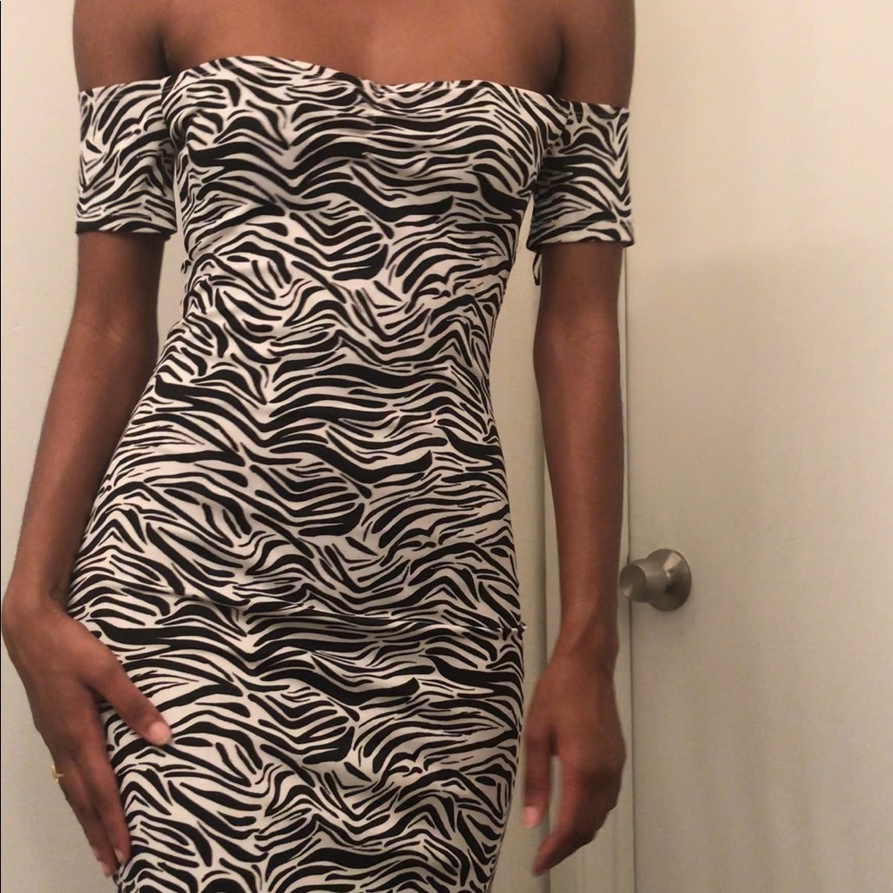 Zebra Print Dress